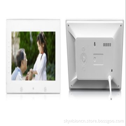 10-inch Digital Photo Frame, Supports 1,080P with 1,024*600 Pixels, Wall Mountable and Easy to Fix